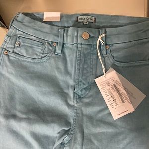 Dear John Aqua Skinny Jeans Size 28